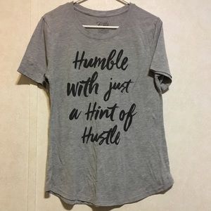 Humble hustler graphic tee